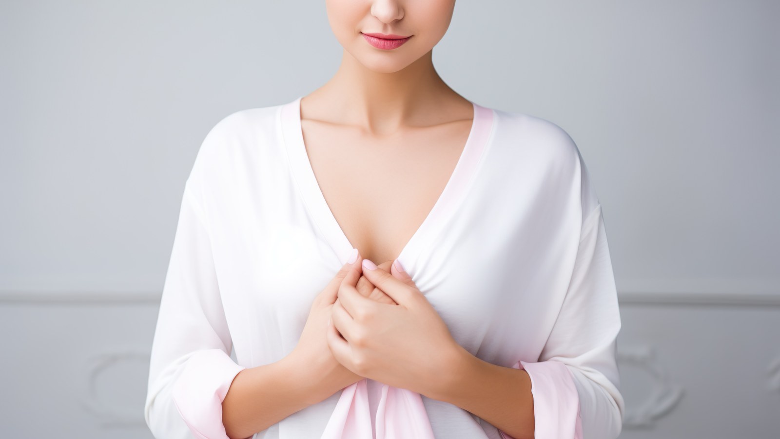 가슴 라인 체형 이미지