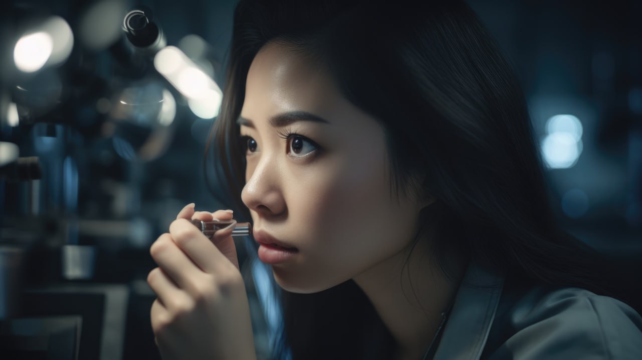 턱지방흡입 이중턱 제거 시술 후 자신감 있는 여성